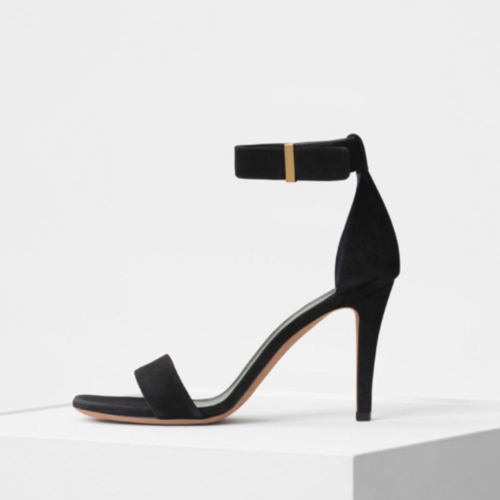 Celine iconic suede sandal